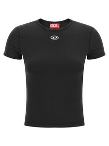 Футболка 'Uncutieslong-OD' DIESEL, черный