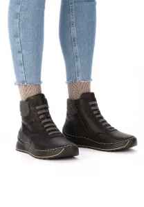 Зимние ботинки Rieker, Schwarz