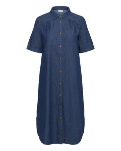 Платье-рубашка KAFFE CURVE KCLouisa, темно-синий