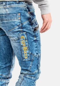 Джинсы узкого кроя Cipo & Baxx, синий