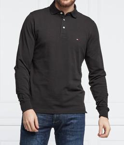 Рубашка поло 1985 г. Slim fit Tommy Hilfiger, черный