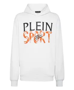 Толстовка с капюшоном Plein Sport, белый