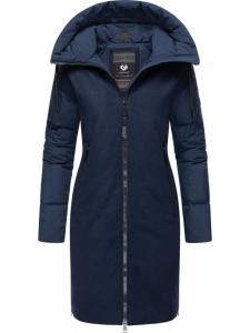 Пуховик ragwear Jumana, темно-синий