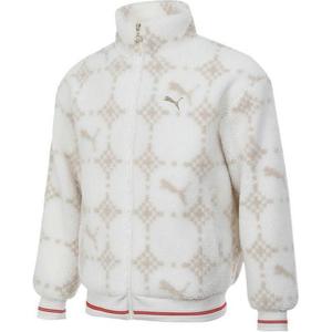 PUMA Белый мужской пиджак с бархатной текстурой, White