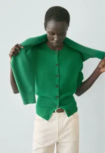 Кардиган с коротким рукавом Massimo Dutti, Green