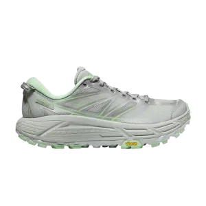 Кроссовки HOKA Mafate Speed 2 'Harbor Mist Lime Glow', серый