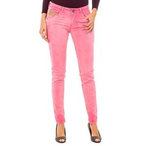 Эластичные брюки с узким краем hwt010 женщина La Martina, розовый