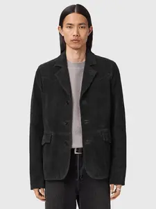 Кожаный блейзер Hornett AllSaints