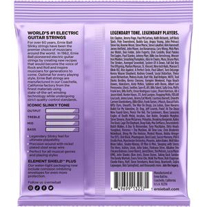 Струны для электрогитары Ernie Ball Ultra Slinky с никелевой обмоткой 10–48, набор из 3 штук, 10–48