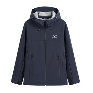 Куртка Soft Shell Jacket Unisex Mizuno, черный