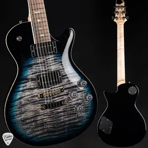 PRS Eddie's Guitars Деревянная библиотека McCarty 594 Singlecut Бразильский - Выцветший синий с дымчатым градиентом