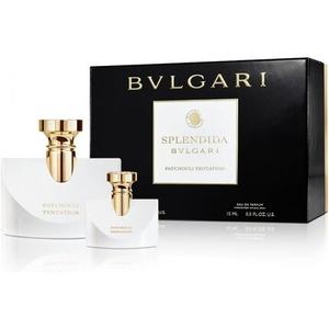 Splendida Bvlgari Patchouli Tentation от Bvlgari для женщин, подарочный набор из 2 предметов: спрей EDP 3,4 унции спрей EDP 0,5 унции