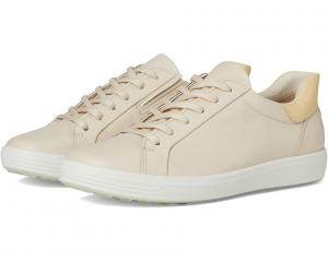 Кроссовки ECCO Soft 7 Easy Slip Sneaker, цвет Limestone/Straw