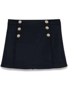 Шерстяная юбка мини Dorothee Schumacher, синий