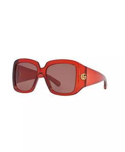 Женские солнцезащитные очки, GG1402S Gucci, красный