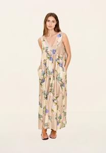 Длинное платье SLIP Odd Molly, бежевый