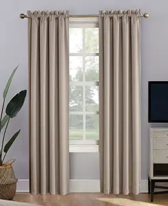 Театральная панель Oslo Extreme 100% затемнение для кармашков для штор на штанге Sun Zero, stone