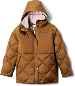 Женская стеганая куртка Columbia Forest Park Down с капюшоном, Delta Ripstop/Mineral Pink