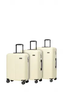 Комплект чемоданов на колесах Wittchen, Cream