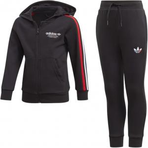 Adidas Originals Повседневная спортивная одежда черного цвета для детей от 3 до 7 лет