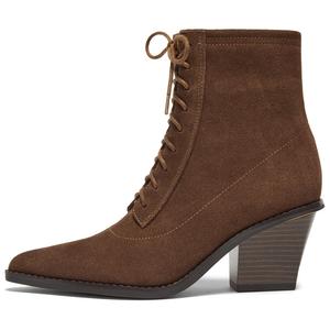 Короткие женские ботинки Martin Sunset Time, цвет кофе Joypeace, Coffee