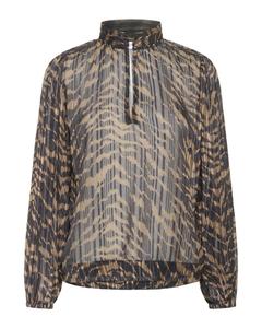 SAINT TROPEZ Рубашка 'SZNesta' в черном цвете