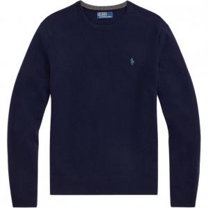 Свитер с круглым вырезом Polo Ralph Lauren, синий