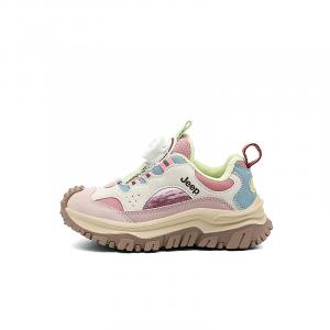 Jeep Утепленные ботинки Candy Pink/Ivory White для детей