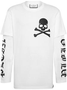 Philipp Plein футболка с принтом, белый