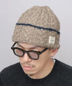 Вязаная шапка Coleman, вязаные часы Knitwatch, вязаная шапка с косами на флисовой подкладке