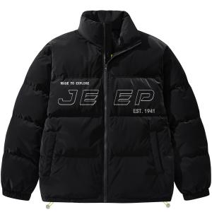 Пуховик унисекс Jeep, черный