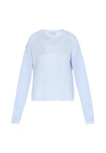 Usha Свитер 'Casual' в светло-голубом цвете