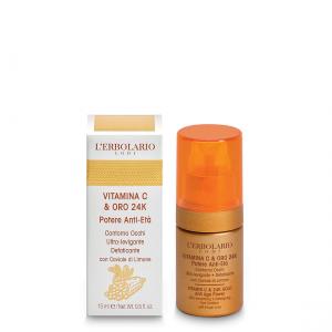 Крем для глаз L'Erbolario Vitamina C & Oro 24K, 15 мл