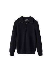 Свитер MANGO MAN Parkyd, темно-синий