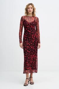 Платье cherry mesh soho Never Fully Dressed, бордовый