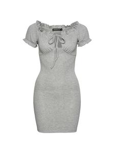 Платье до колена Freshlions Sommerkleid Rahel, серый