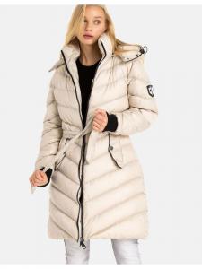 Пуховик Cipo & Baxx Jacken, бежевый