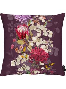 Apelt Чехол для подушки из смесовой хлопковой ткани  Сезон в фиолетово-многоцветном исполнении