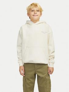 Толстовка свободного кроя Jack&Jones Junior, экрю