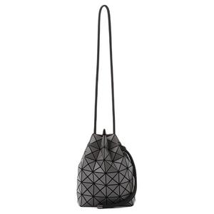 ISSEY MIYAKE Поливинилхлоридная смола кроссбоди сумка через плечо женский угольный