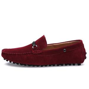 Kung Fu partners Мокасины мужские бордовые, цвет Burgundy