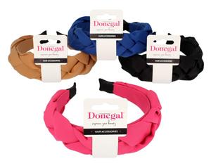 Donegal, Лента для волос плетеная (FA-5861) 1 шт - микс цветов