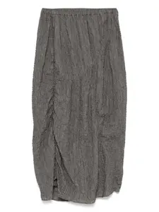 Юбка со сборками Lauren Manoogian, серый