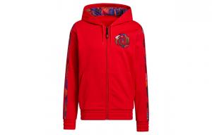 Куртка мужская алая Adidas, цвет Scarlet