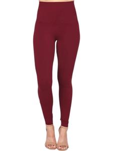 Сплошные леггинсы в бордовом цвете M.RENA