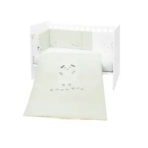 Комплект постельного белья Kikkaboo Sleepy Sheep из 2 предметов, 60/120 см, бежевый