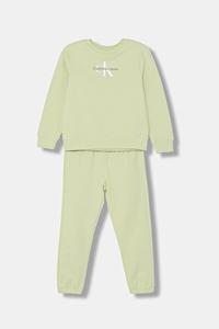 Детский спортивный костюм Calvin Klein Jeans, зеленый