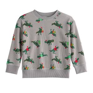Термокофта для мальчика Jumping Beans, Trex Xmas Grey