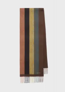 Шарф в широкую полоску