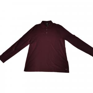 HUGO BOSS Футболка-поло мужская бордовая